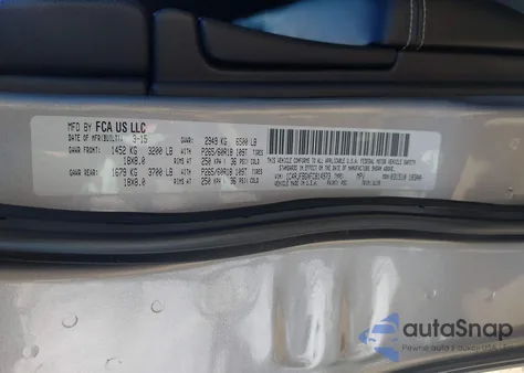 2015 Jeep Grand Cherokee Limited из США, поврежденный, VIN 1C4RJFBGXFC814973